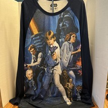 Vintage Long Sleeve Star Wars Tshirt 2X - £14.08 GBP