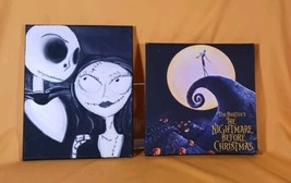 Lot Of Two Nightmare Before Christmas Wall Art Prints  - $26.97
