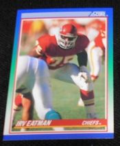 1990 Score Irv Eatman 76, Kansas City Chiefs, NFL Football Sports Card - Vintage - £12.55 GBP