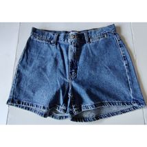 VTG. TOMMY HILFIGER Women&#39;s Jean Shorts Blue Size 8 - $15.79
