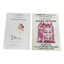 Stevie Glenda Jackson Lot 2 Vaudeville &amp; Richmond Theatre UK Flyer 1977 - £29.64 GBP