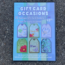 Dakota Collectibles Embroidery Design CD - Gift Card Occasions 20 4&quot;x4&quot; ... - £15.30 GBP