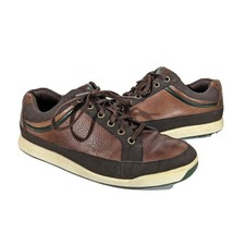 FootJoy Spikeless Golf Shoes Mens 8 Medium 8M Brown Leather 54275 - £36.16 GBP