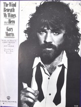 Gary Morris Hero Wind Beneath My Wings Vtg Sheet Music 1983 Piano Guitar Vocal - £11.59 GBP