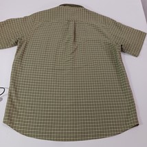 Columbia AM7837 Men's Green Plaid Short Sleeve Button-Up Shirt Size XL image 14