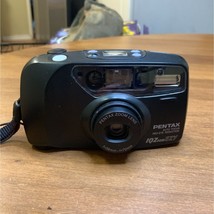 Pentax IQZoom EZY Auto Focus 35mm Compact Film Camera w/ Battery - Untested - £27.21 GBP