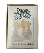 Vtg 1989 Precious Moments Prayers for Boys and Girls Book Debbie &amp; Sam B... - $15.83