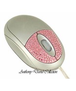 Pink Crystal Computer Mouse with genuine Swarovski Crystals - $26.72