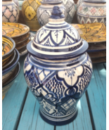 &quot;Handmade Traditional Moroccan Vase – Authentic Berber Pottery, Boho Hom... - $205.52 CAD