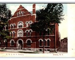 NGSNY Armory Building Elmira New York NY 1908 UDB Postcard P24 - $4.90