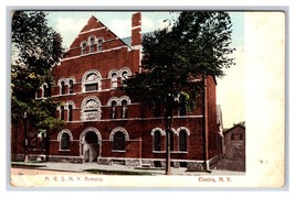 NGSNY Armory Building Elmira New York NY 1908 UDB Postcard P24 - £3.85 GBP