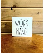 Rae Dunn Artisan Collection Work Hard Be Brave Decor - $27.41 CAD