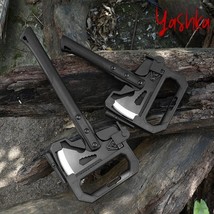 Tactical Axe Fire Hatchet Outdoor Camping Woodworking Home Tree  Tool Scabbard - £36.23 GBP+