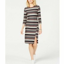 Size PM, MONTEAU Womens Petite Striped Bodycon Dress NWOT - $5.50