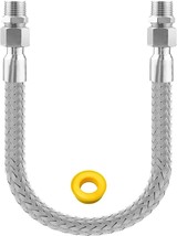 Universal Industrial Grade Compressor Jumper Hose 1&quot; NPT Male x 20&quot; Leng... - $84.63