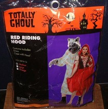 Totally Ghoul Adult Women RED RIDING HOOD M Medium 8-14 Halloween Costume Dress - £15.91 GBP