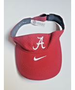 Nike Alabama Crimson Tide Dri-Fit Adjustable Visor Crimson Tide Red New - $30.06 CAD