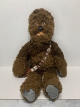 Chewbacca Plush Disney Star Wars Stuffed Animal Large 19&#39;&#39; Toy wookie Wo... - $352.74 MXN