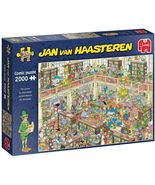 NEW Jumbo Jigsaw Puzzle 2000 Pieces ‎20030 Jan van Haasteren The Library - $58.66 CAD