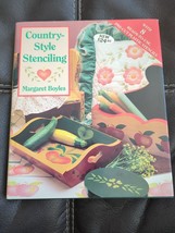Vintage 1991 Country Style Stenciling Book by Margaret Boyles Stencils Included - £9.68 GBP