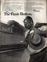 Whirlpool Window Air Conditioner &quot;Panic Button&quot; 1968 Print Ad Ephemera c4 - £19.27 GBP