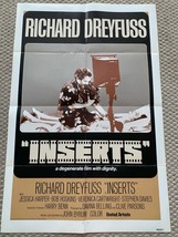 Inserts 1975, Thriller/Comedy Original Vintage One Sheet Movie Poster  - £39.13 GBP
