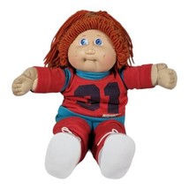Coleco Cabbage Patch Kids Sporty Girl 31 Jersey HM 2 Red Hair Blue Eyes  - $38.79