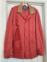 THORNTON BAY Field Ranch Jacket Coat 100% Cotton Brick Men&#39;s Size L - $34.95