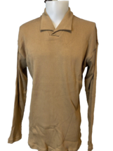 Matinique Men&#39;s Reed Ribbed Pullover Sweater XL Tan NWT - $14.24