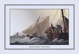Mackerel Fishing by J.H. Clark - Art Print - £17.30 GBP+