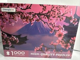 1000pc CHengQISM High-Quality Puzzle 700x500mm - NEW Puzzle cherry blossom - £18.58 GBP