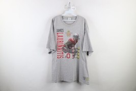 Vintage Mens 3XL James Laurinaitis Ohio State University Football T-Shirt Gray - $44.50