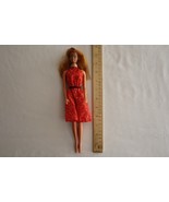 Vtg Barbie Superstar Era My First Fashion #3673 Red Halter Dress w/ Bonu... - $177.47 MXN