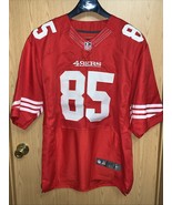 San Francisco 49ers Davis  #85 Jersey Nike On Field Red Size 44 NFL Players - $38.00