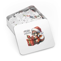 Jigsaw Puzzle in Tin, Christmas, Dragon, Personalised/Non-Personalised, awd-223, - £28.22 GBP+