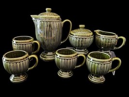 Vintage Joseph Magnin 9pc Complete Tea Coffee Service Imported From Japan MCM - £78.04 GBP