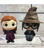 Funko Pop figures Harry Potter with Sorting hat and Hermione Lot of 2  - £13.95 GBP