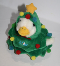 Says AFLAC Plush Holiday Duck 7&quot; MACYS Christmas Tree Star Light Soft To... - $16.45