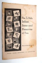 Vtg Jellies Jam&#39;s Preserves Home &amp; Garden Bulletin #56 US Dept Agricultu... - $233.87 MXN