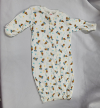 Vintage Late 90s Early 2000s Hanes Winnie the Pooh Newborn Baby Layette Gown 0-3 - £38.82 GBP