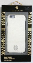 NEW House of Harlow 1960 iPhone 6/6s White Lizard Snap Phone Case designer - £4.42 GBP