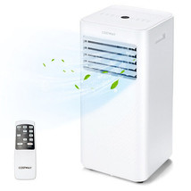 10000 BTU 4-in-1 Portable Air Conditioner with Humidifier and Sleep Mode-White  - £309.31 GBP