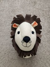 Pillowfort Stuffed Plush Lion Head Wall Hanging Safari Zoo Nursery Playroom Deco - £19.77 GBP