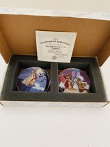 Disney Lady and the Tramp Masterpiece Miniature Plate Collection *Set of 2* - £75.89 GBP