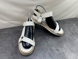 Marc Fisher Jecca Women Shoes White 8M Leather  Slingback Casual Comfort... - $27.54