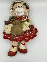 House of Lloyd Christmas Around The World 1993 Flossie Bunny Mop Doll 541736 Vtg - £8.14 GBP