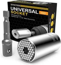 Universal Socket, Self-Adjusting Socket Fits Standard 3/8&#39;&#39; - 1-1/16&#39;&#39; M... - £31.12 GBP