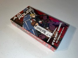 A.D. Police Bad Blood 1999 Anime VHS Vintage Tape FACTORY SEALED DUB - £15.54 GBP