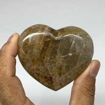 136.7g,2.3&quot;x2.7&quot;x0.9&quot; Natural Red Quartz Heart Crystal Reiki Energy,B3436 - £7.86 GBP