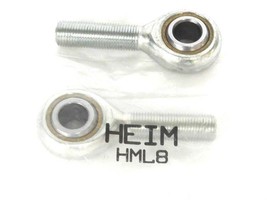 Lot Of 2 New Heim HML8 Rod End Bearings 1/4INCH Bore - £19.61 GBP